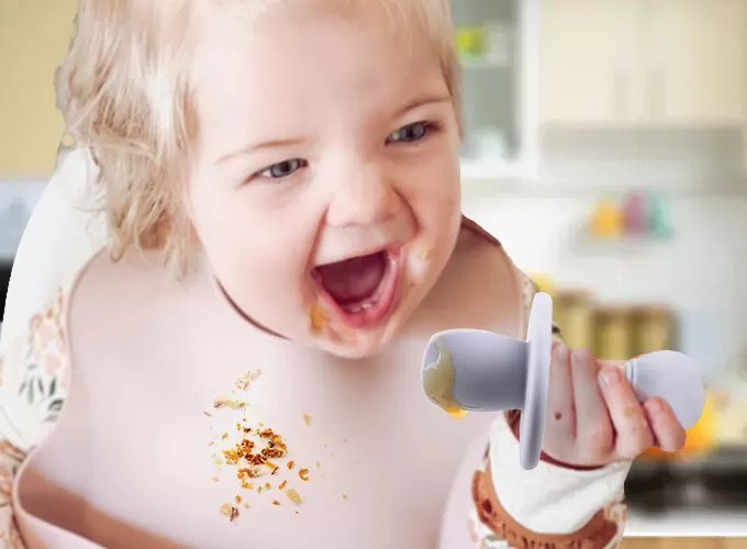 ERGONOMICSpoon and Fork Designs – Approved by Pediatric Dentists