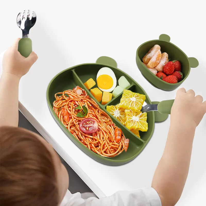 baby feeding plate