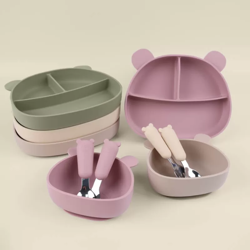 baby silicone bowl
