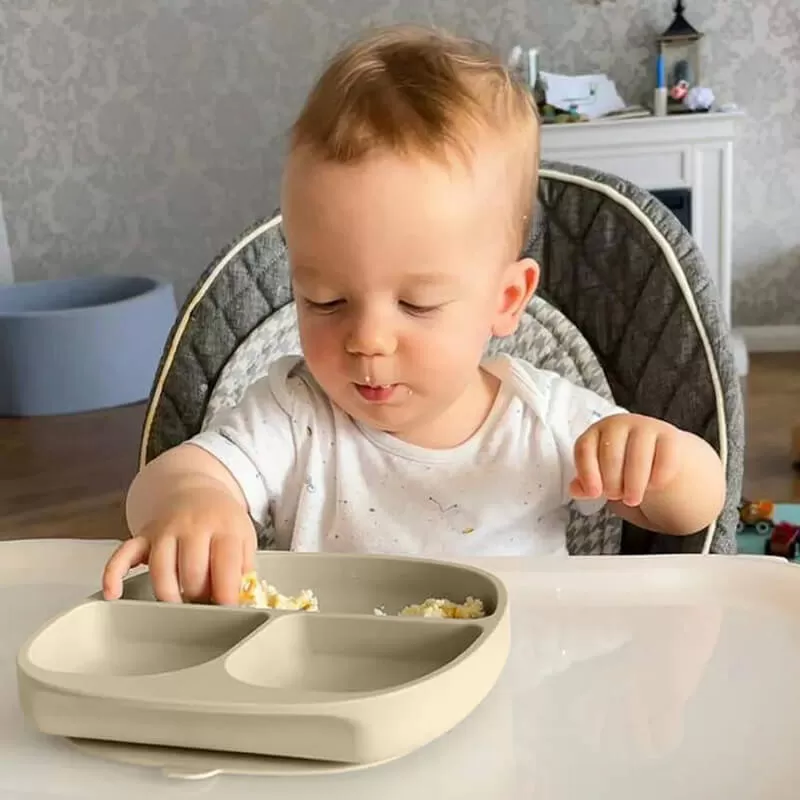 baby silicone plate