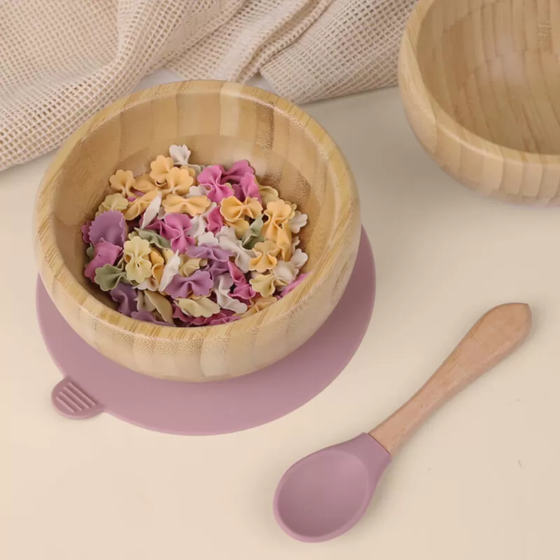 bamboo baby bowl