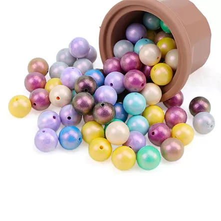 BS0003 Silicone Glossy Beads