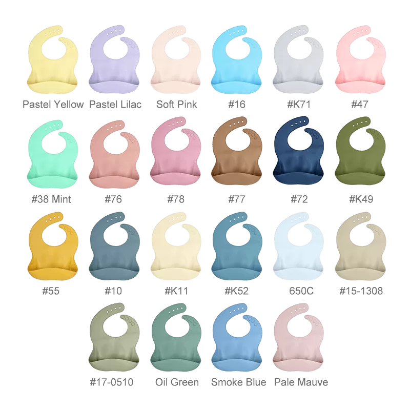 bx0005 a silicone bib for baby
