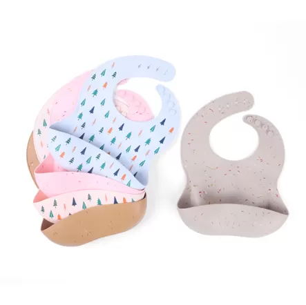 BX0005 Silicone Printed Bibs