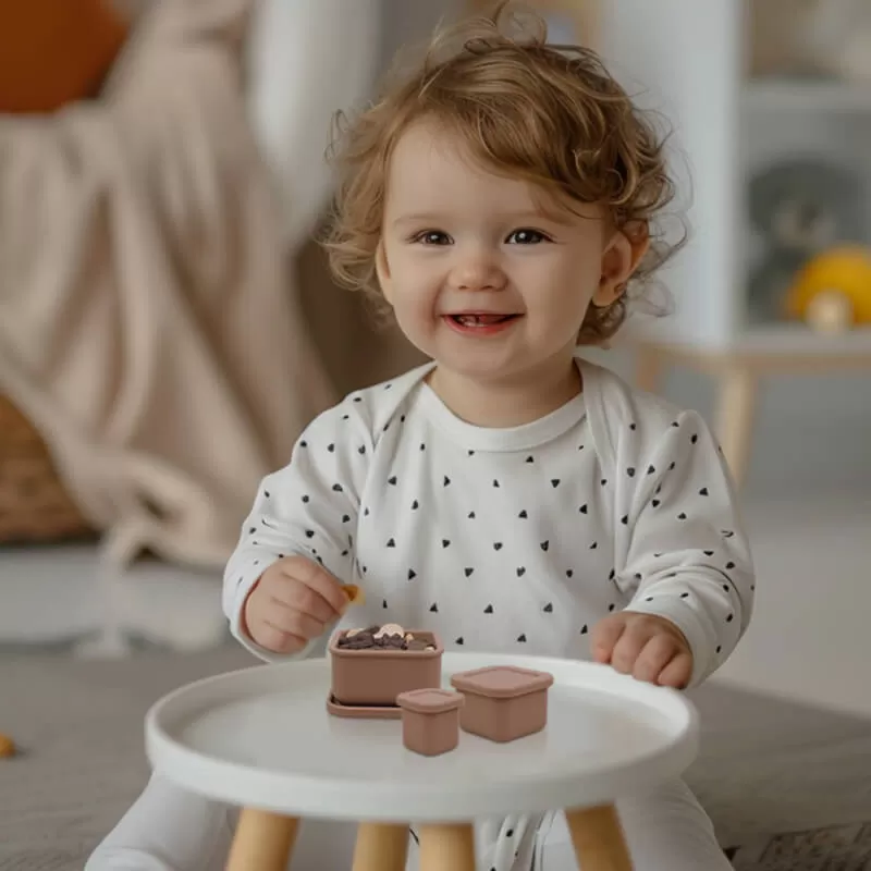 bx0057 silicone baby snack box