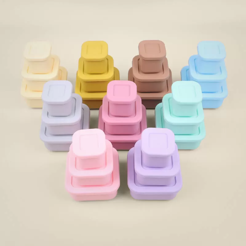 bx0057 silicone snack box set