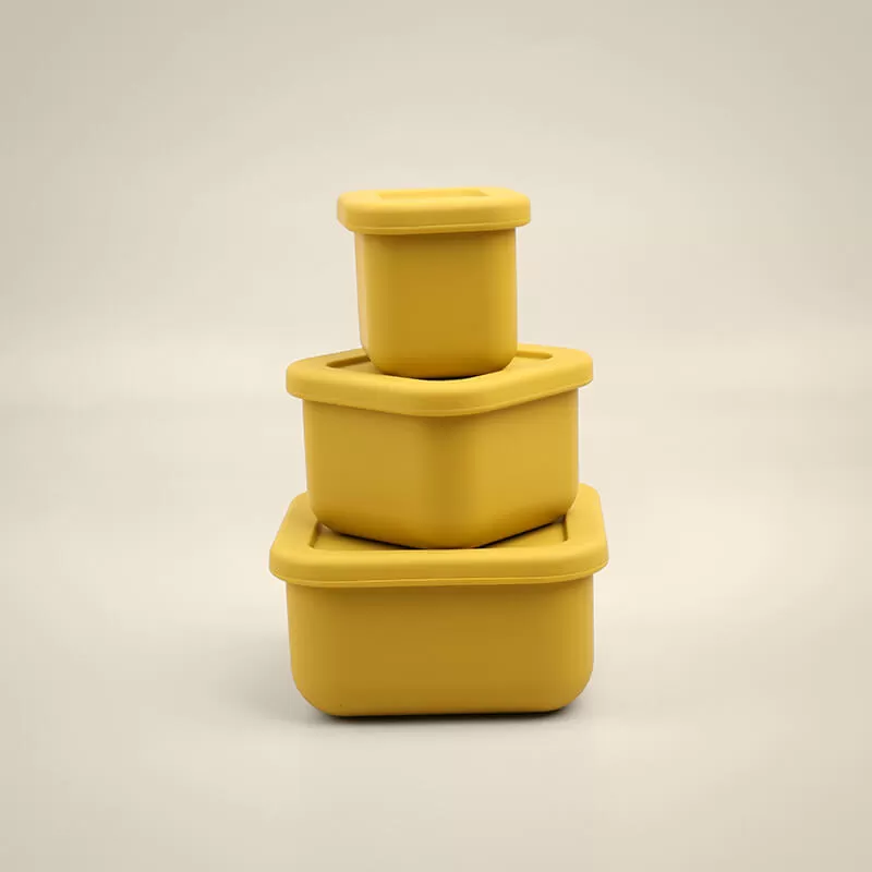 bx0057 silicone snack container