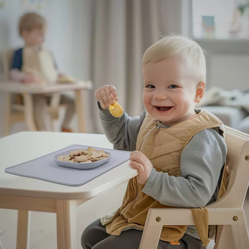 bx0064 baby silicone placemats