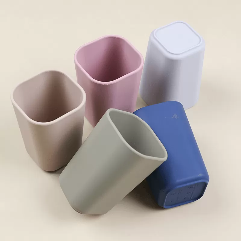 bx0073 silicone drinking training cup