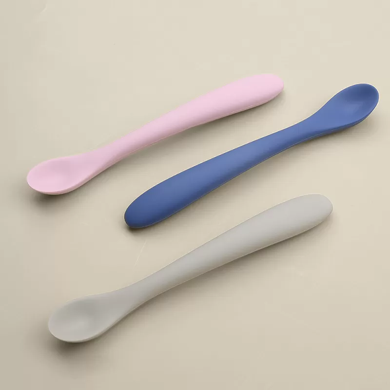 bx0074 baby silicone spoon