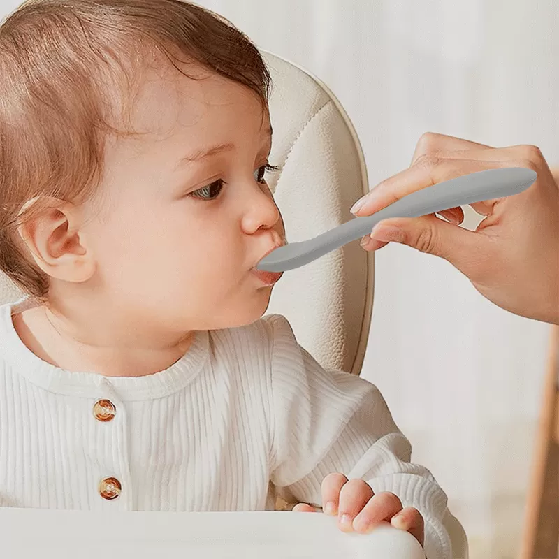 bx0074 silicone spoon for baby