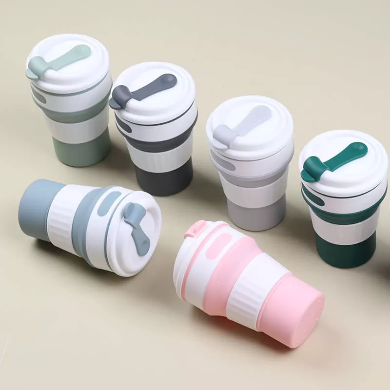 bx0080 silicone coffee mug collapsible cups