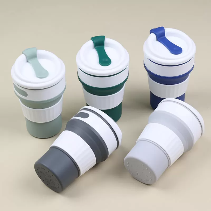 bx0080 silicone folding camping cup