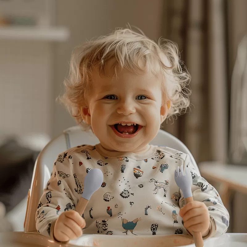 bx0082 bx0083 silicon feeding food fork spoon set baby silicone