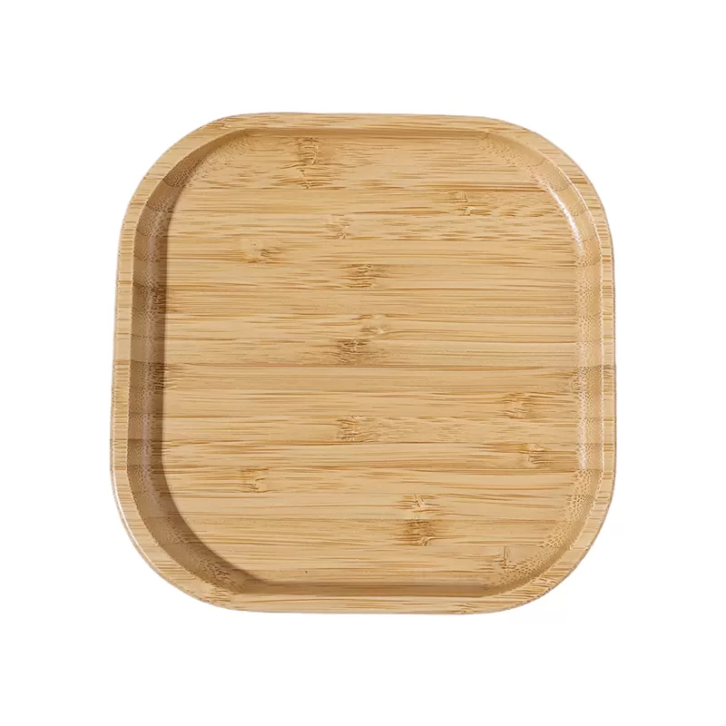 BX0084 Bamboo Plates with Silicone Suction