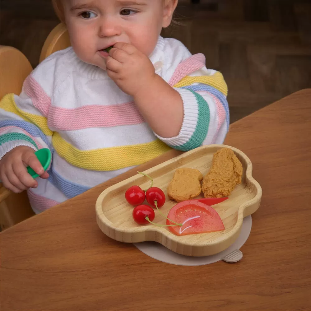 bx0084 bamboo kids plates