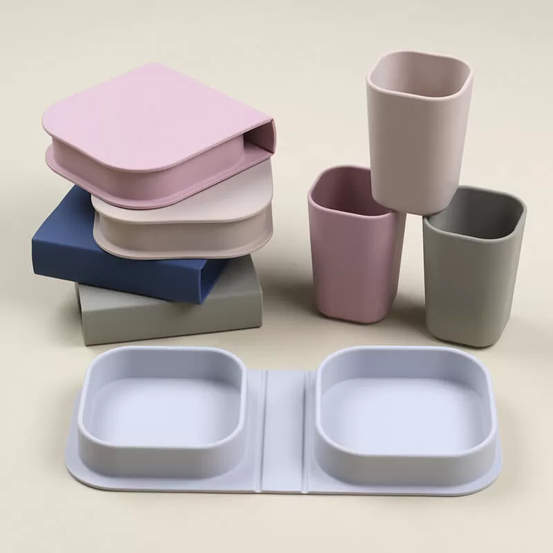 bx0091 book shape baby silicone plate