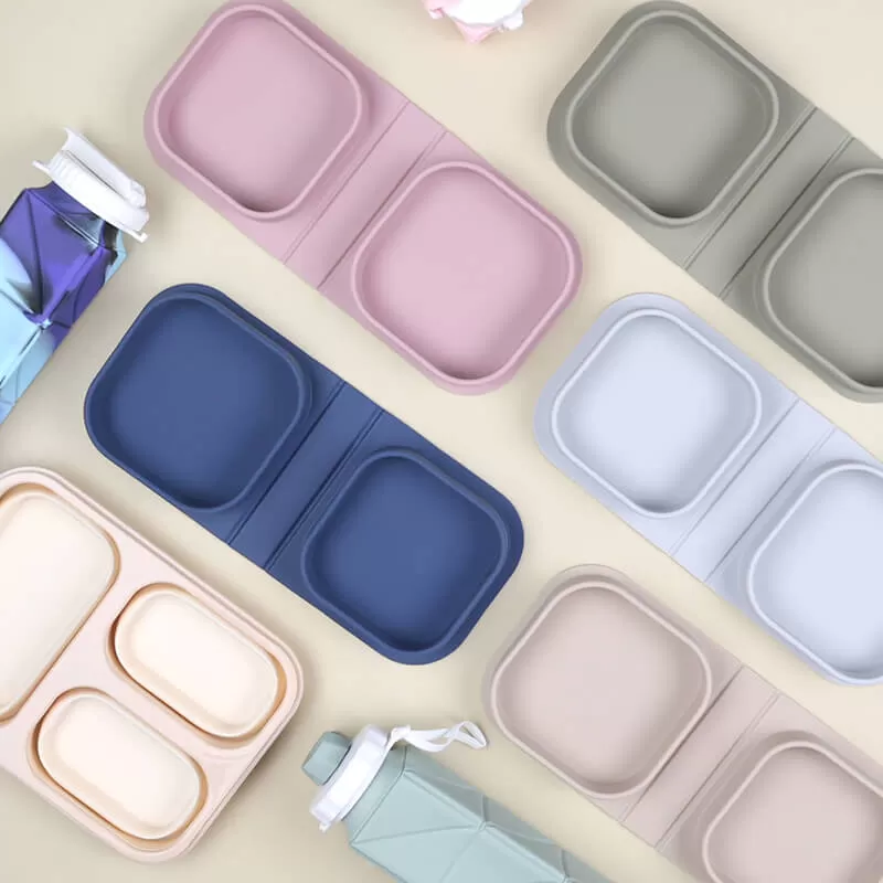 bx0091 foldable plate silicone