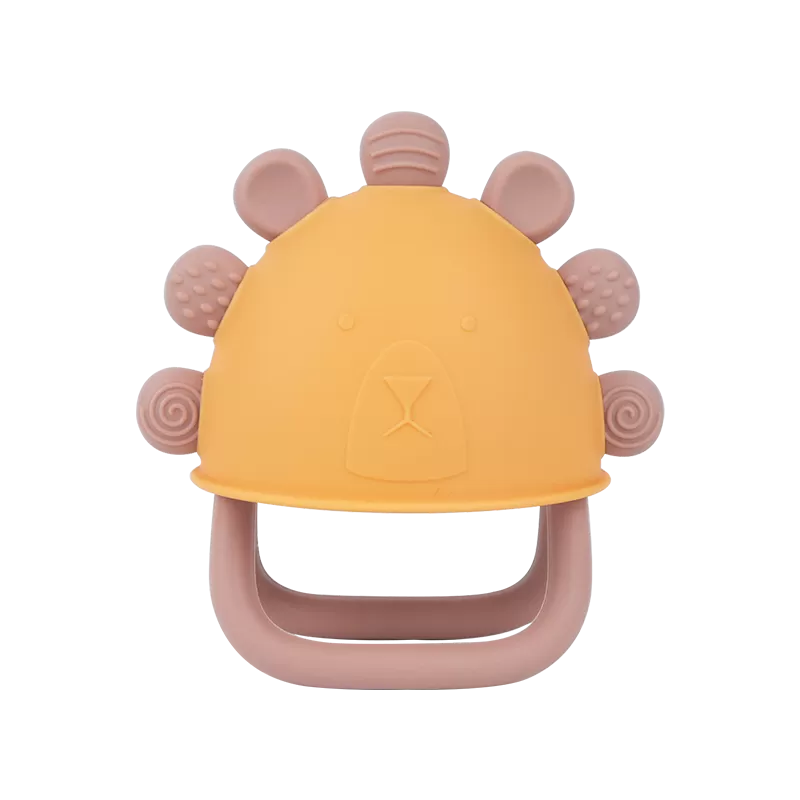 BX0107 Silicone Lion Mitten Teether