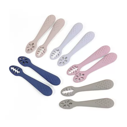 BX0109 Silicone Training Spoon For Baby