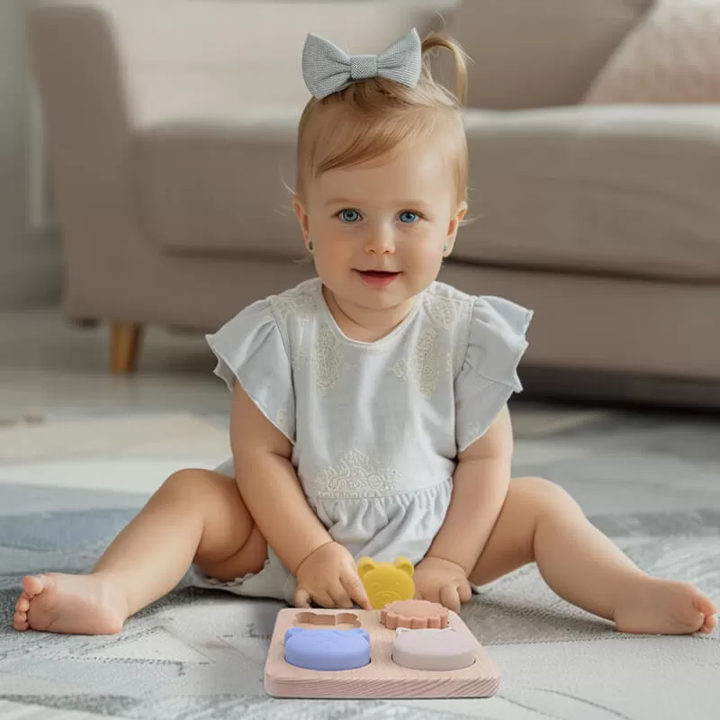 bx0117 childrens silicone puzzle