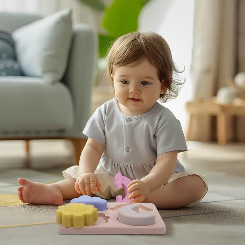 bx0119 silicone sensory puzzle toy