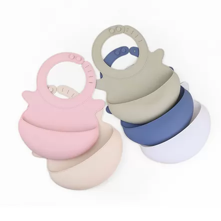 BX0122 Silicone Baby Bibs