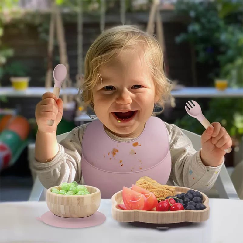 bx0123 silicone bib bowl