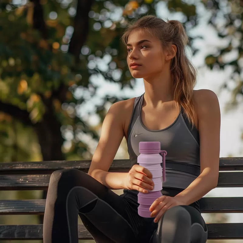 bx0130 silicone collapsible bottle