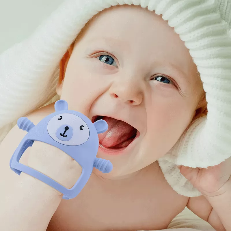 bx517 baby teether toy chew toy glove