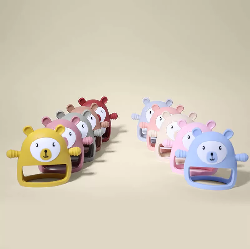 bx517 silicone baby teether