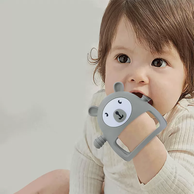 bx517 silicone teether baby teether toys
