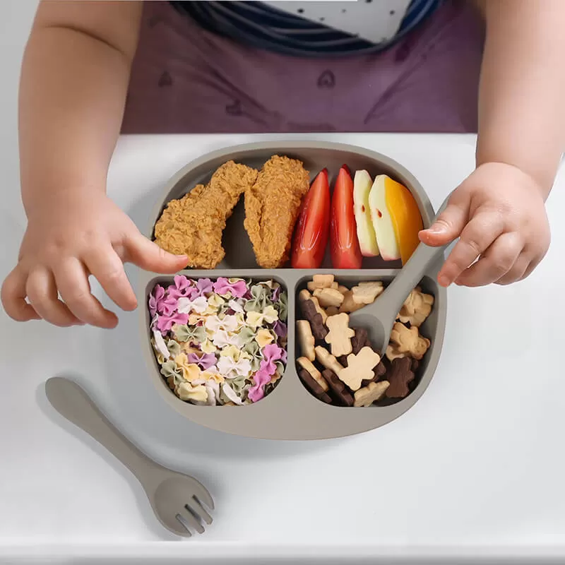children's silicone plate