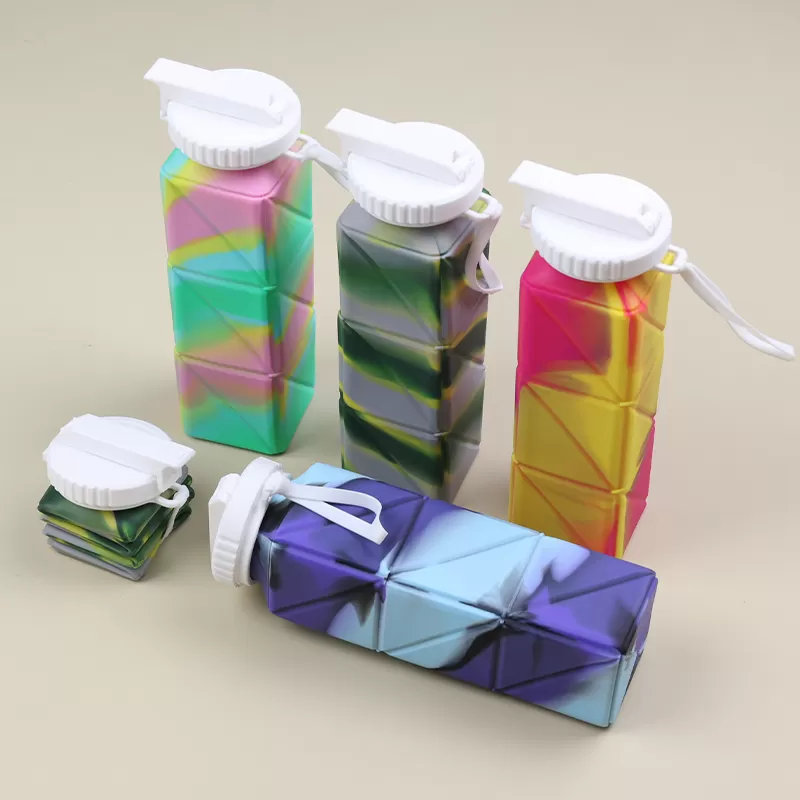 collapsible water bottle silicone
