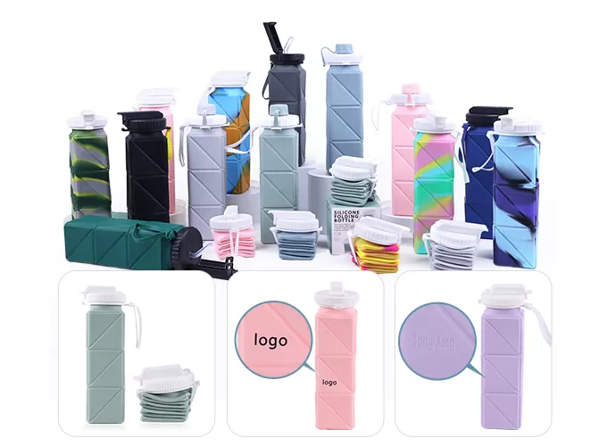 Bangxing Foldable Water Bottles Welcome Custom Logos!