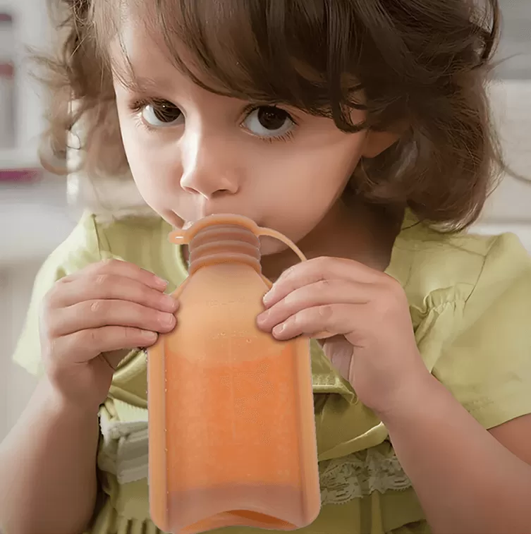 Detail Information of ﻿BX0137 Silicone Baby Food Pouch