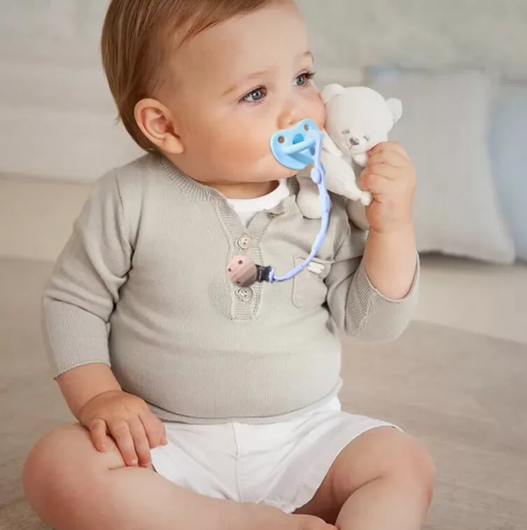 Detail Information of ﻿﻿﻿X618 Silicone Bear Head Pacifier Chain