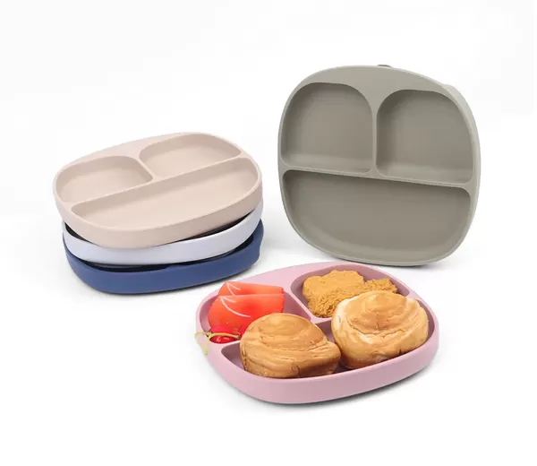 BX0126 Silicone Baby Plate