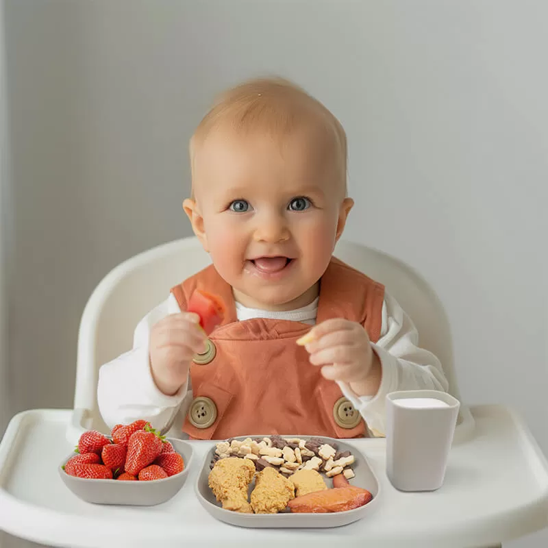 fs0001 baby silicone tableware set