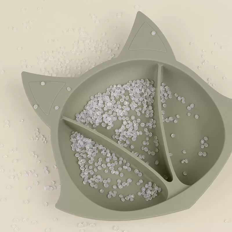 plate silicone baby