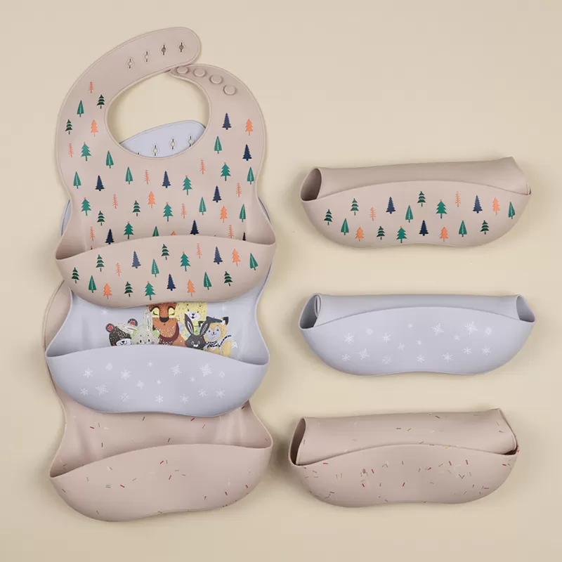 printed baby bibs