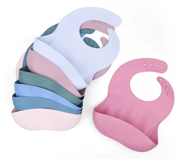 BX0005-A  Silicone Baby Bibs