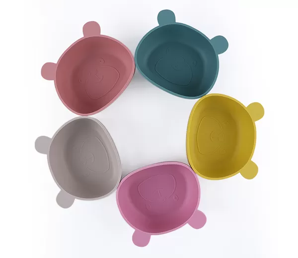 BX0047 Silicone Bear Shape Bowl