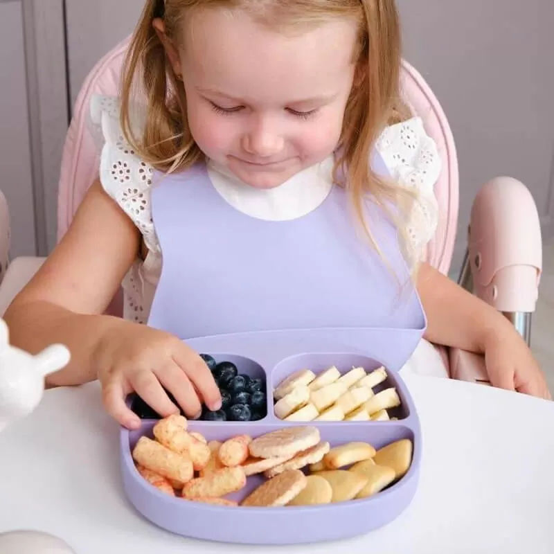 silicone baby plate