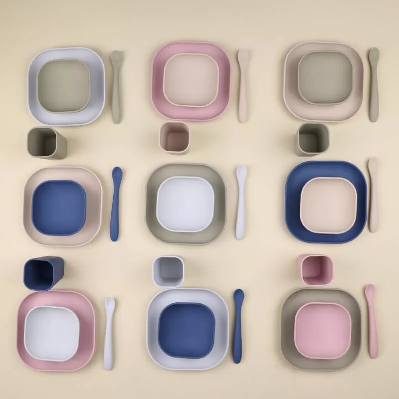 silicone baby tableware