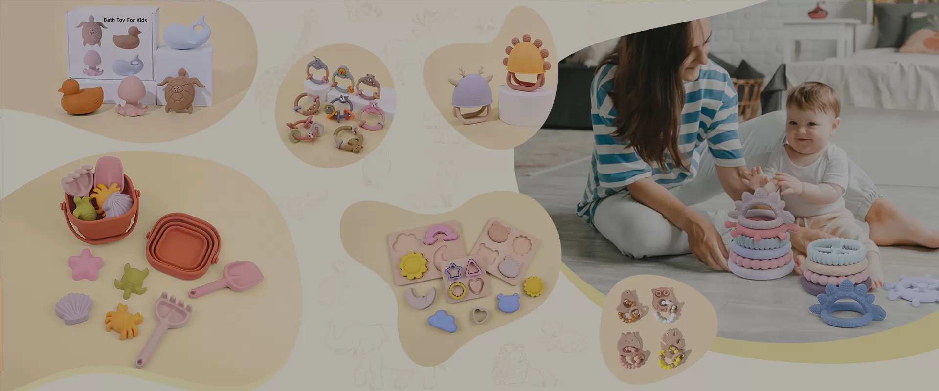 Innovative Silicone Baby Toy for Modern Parenting Needs