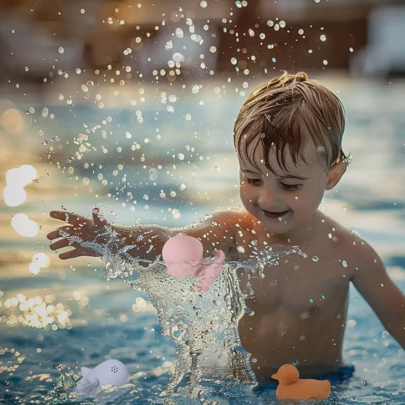 silicone duck bath toy