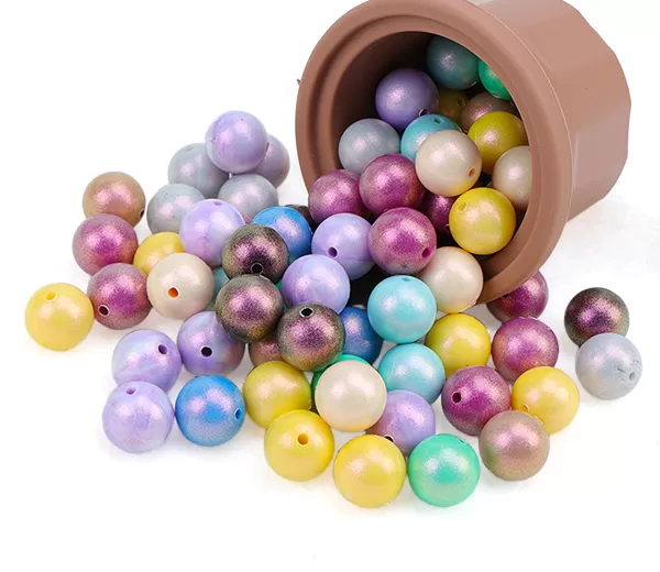 BS0003 Silicone Glossy Beads