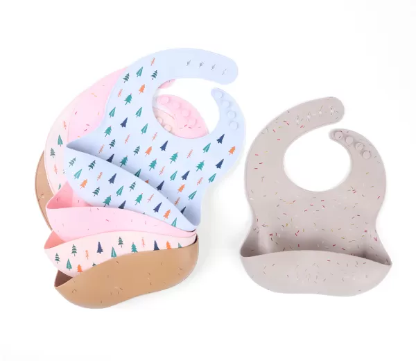 BX0005 Silicone Printed Bibs