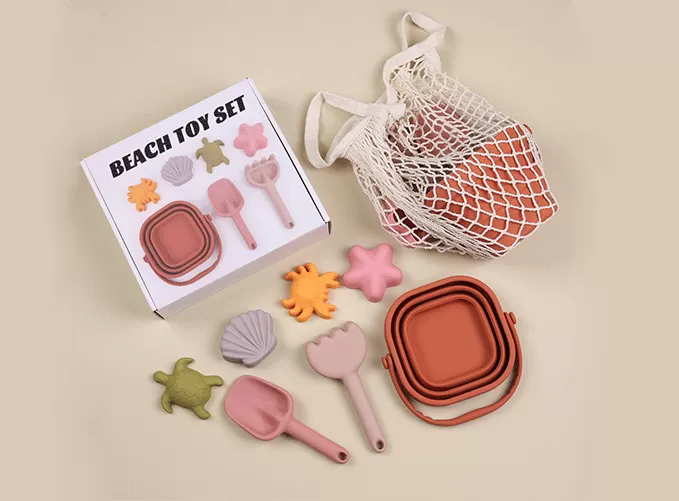 Fun & Safe Beach Play: Adorable Silicone Sand Toys for Little Explorers